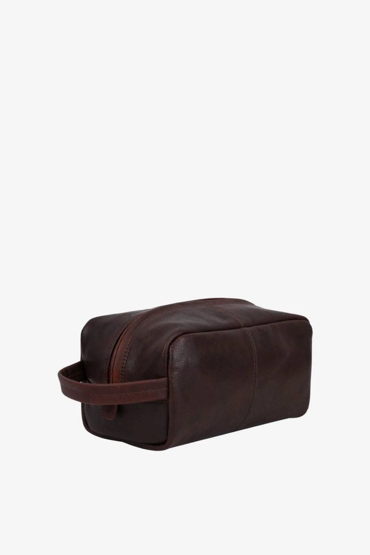 Catania wash bag Harry Dark brown