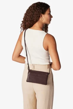 Cormorano combi clutch Nellie Burgundy