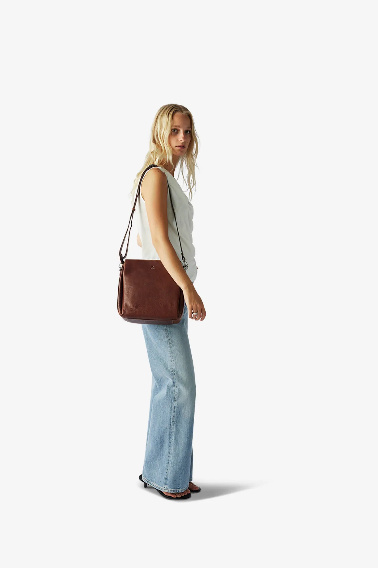 Cormorano shoulder bag Ellinor Coffee