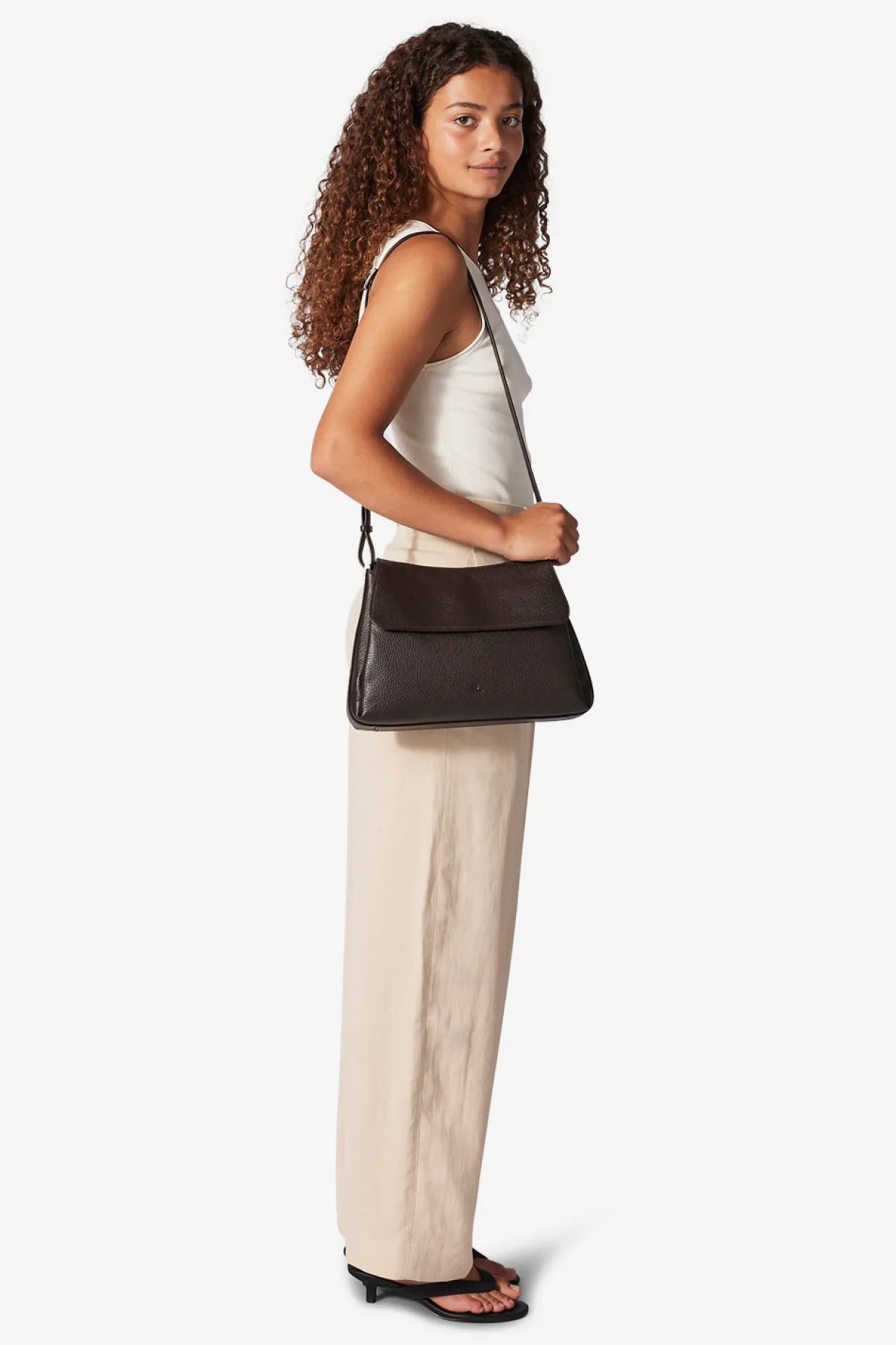 Cormorano shoulder bag Ilsa Dark brown