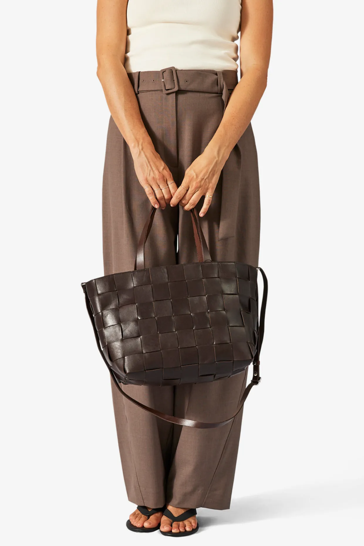 Limona shopper Meike Dark brown