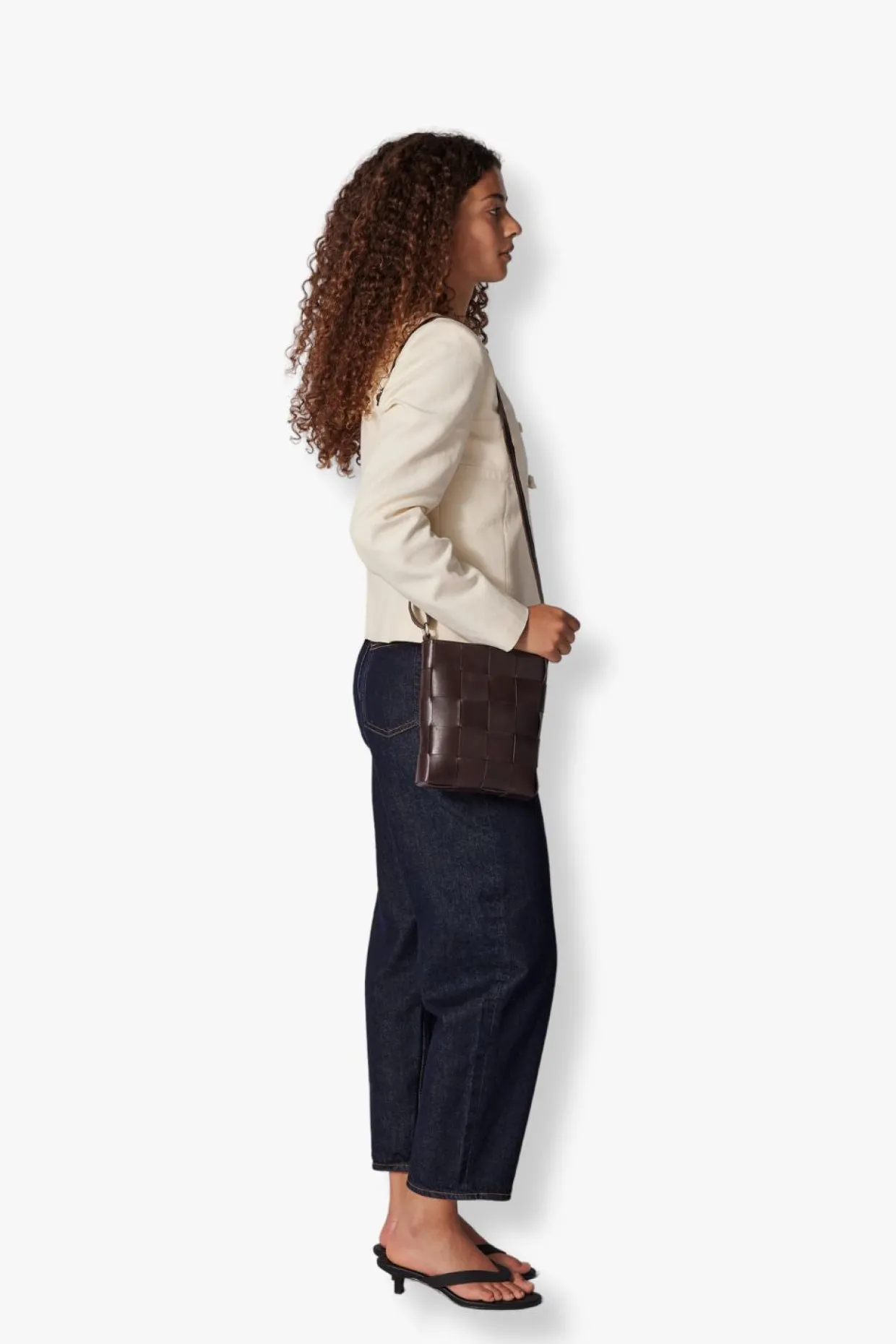 Limona shoulder bag Zelda Dark brown