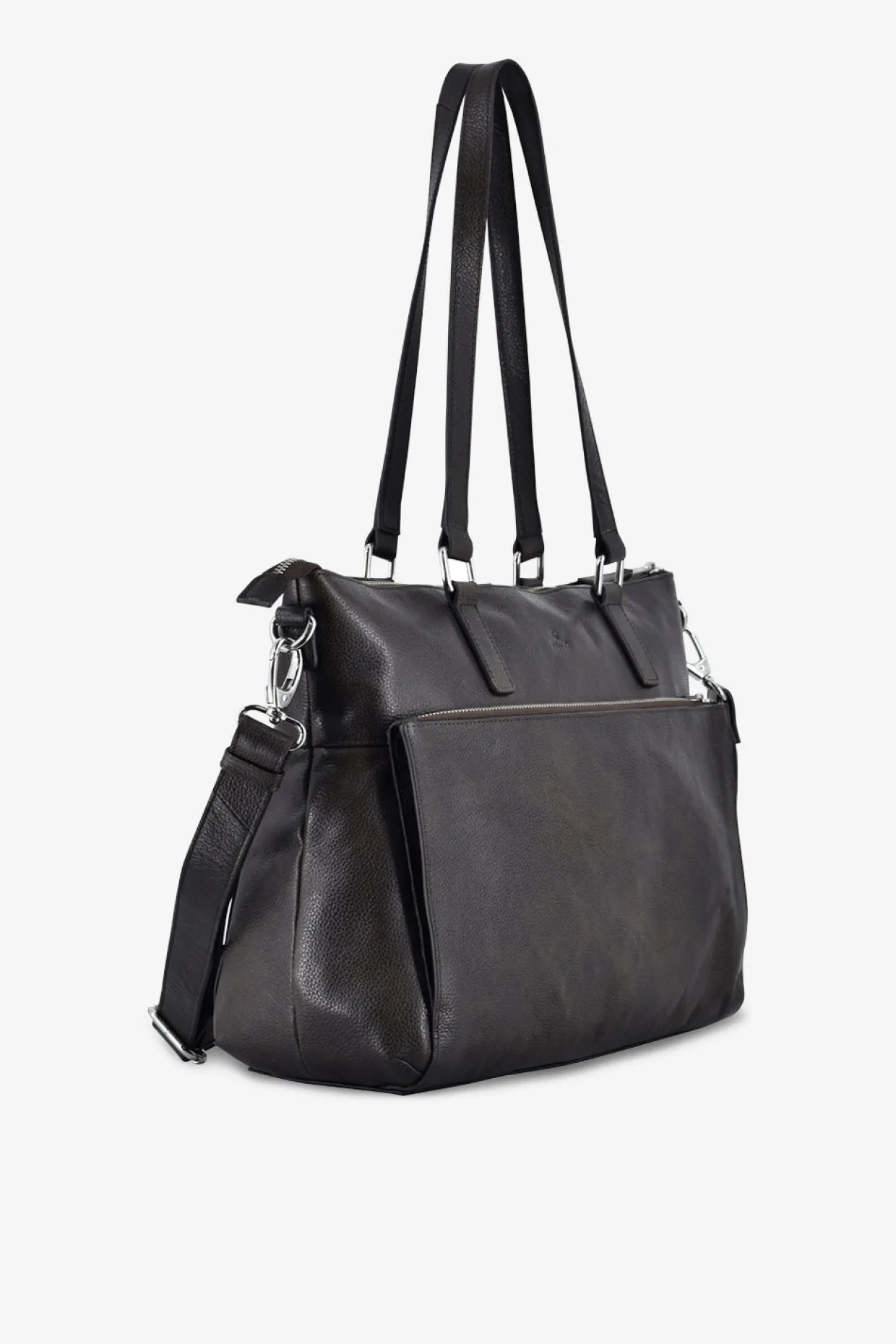 Napoli working bag Malia 14¨ Dark brown