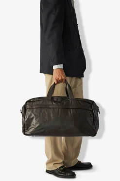 Prato weekend bag Arthur Dark brown