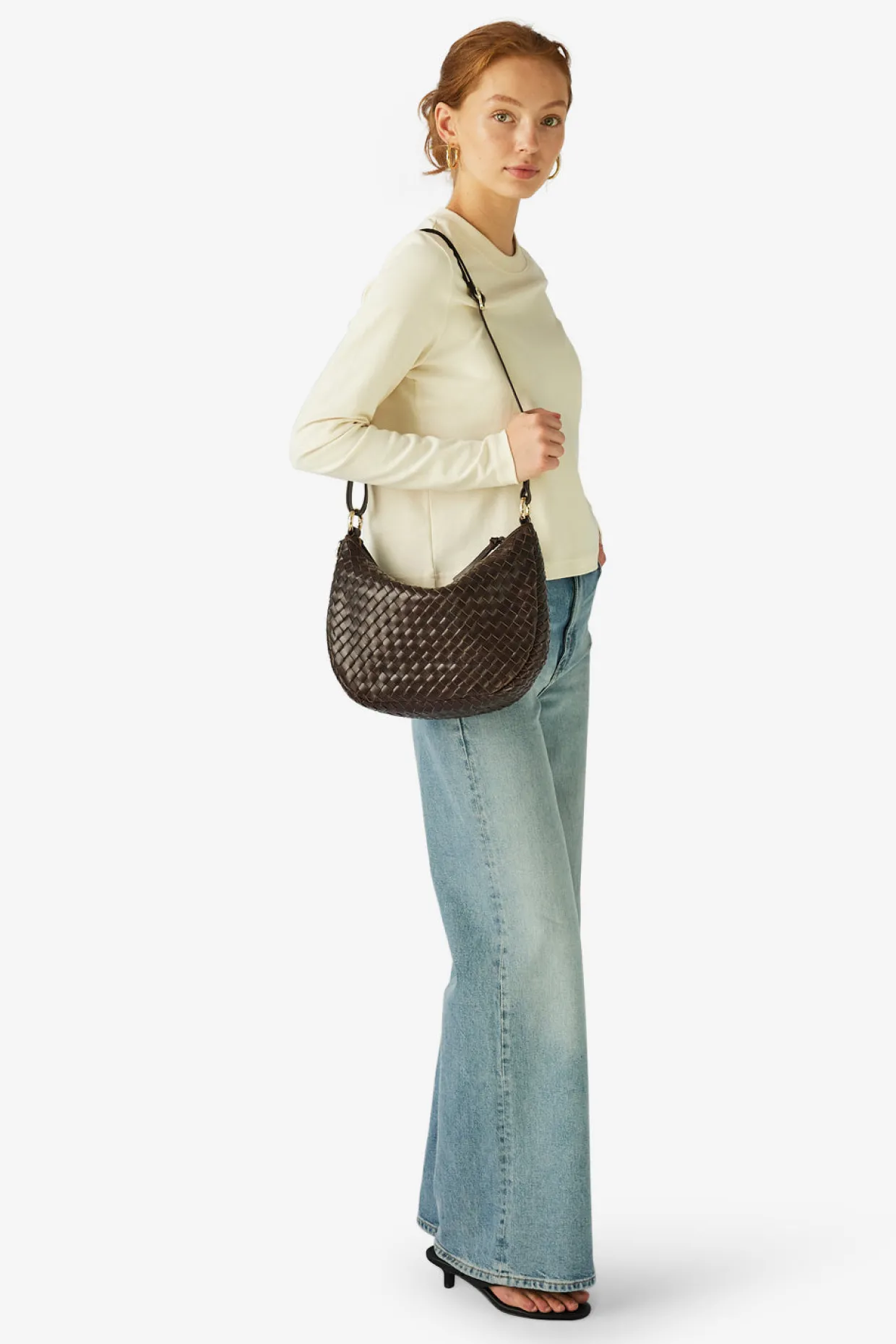 Salerno shoulder bag Marlin Dark brown