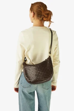 Salerno shoulder bag Marlin Dark brown