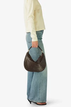 Salerno shoulder bag Marlin Dark brown