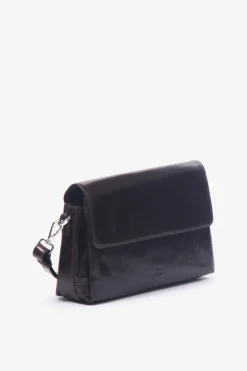 Salerno shoulder bag Signe Dark brown
